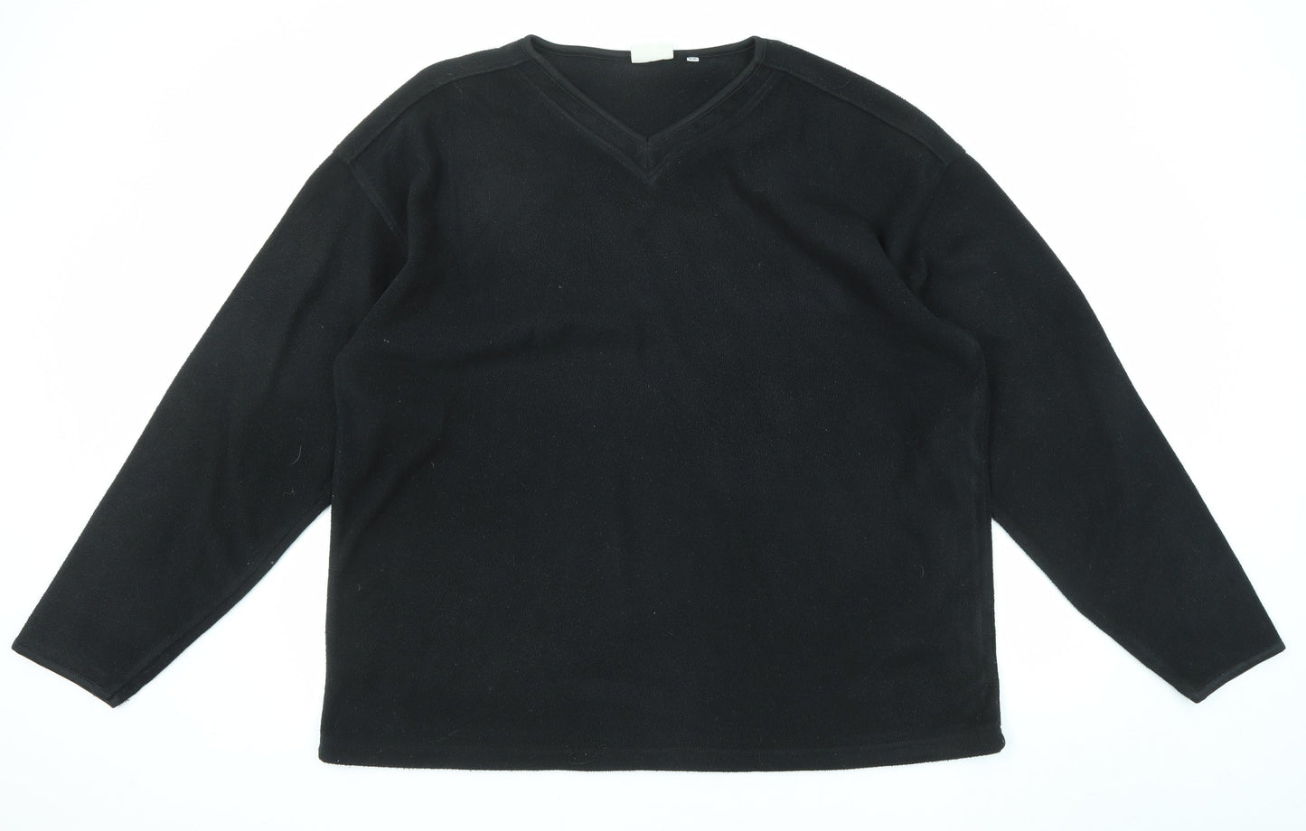 C&A Mens Black Polyester Pullover Sweatshirt Size 2XL