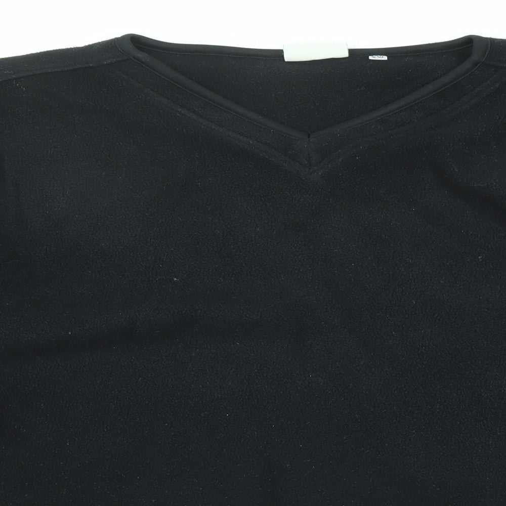 C&A Mens Black Polyester Pullover Sweatshirt Size 2XL