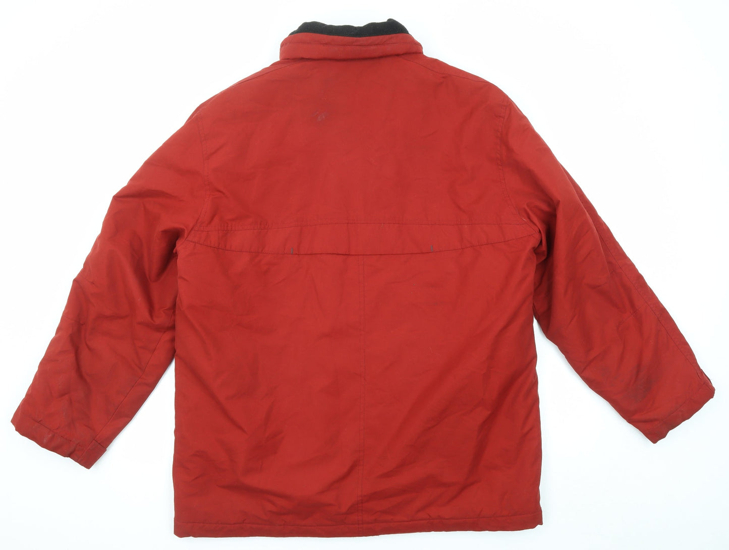 Weather Guard Mens Red Jacket Size M Zip