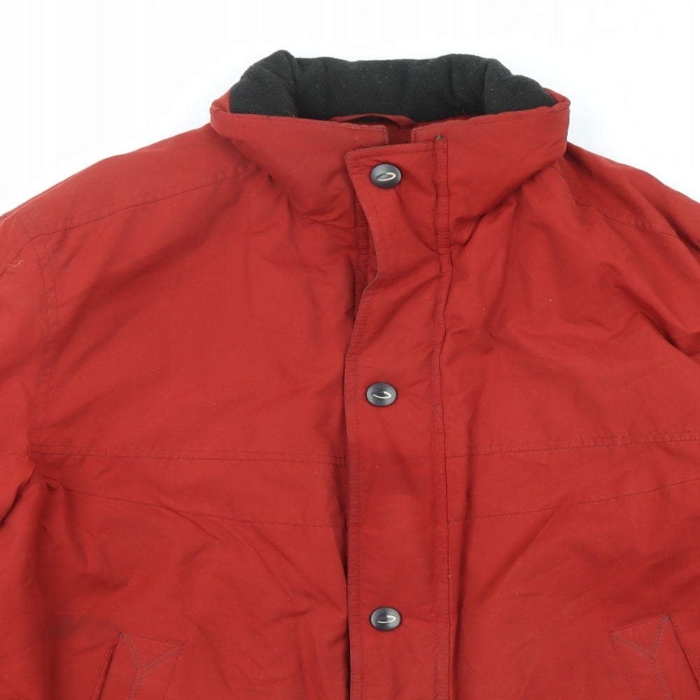 Weather Guard Mens Red Jacket Size M Zip