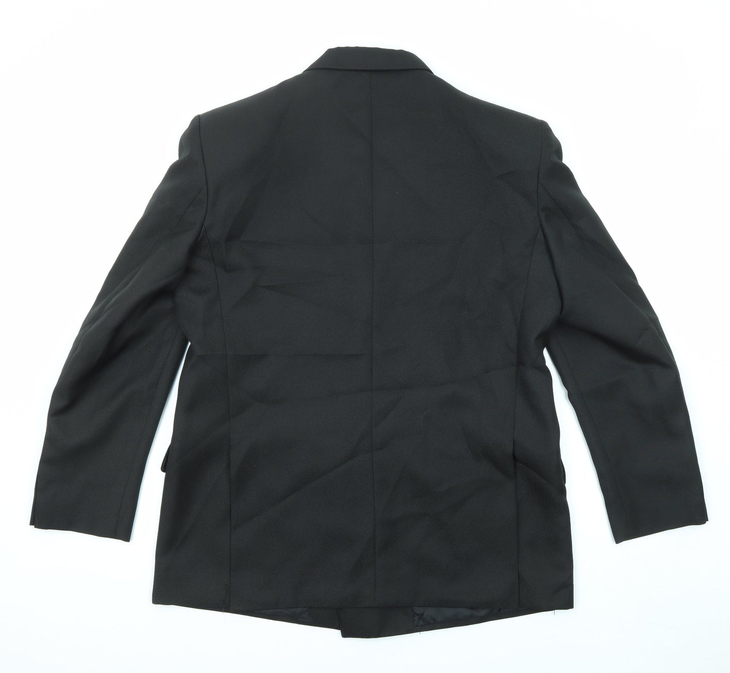 Classic Mens Black Nylon Jacket Blazer Size 42 Regular