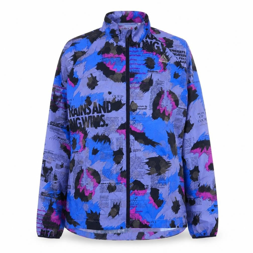 Womens UK Size S  Reebok Multicoloured Polyester Jacket