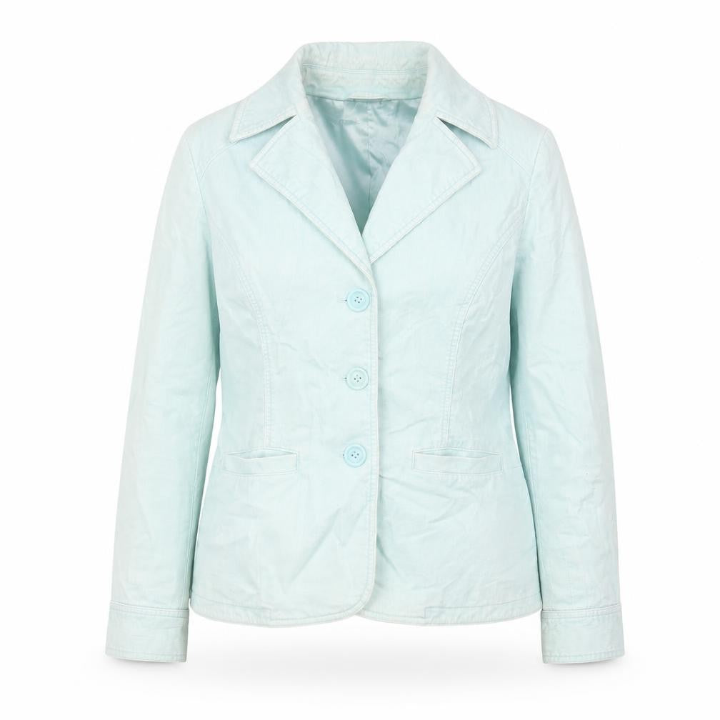 Next Womens Blue Jacket Blazer Size 16 Button