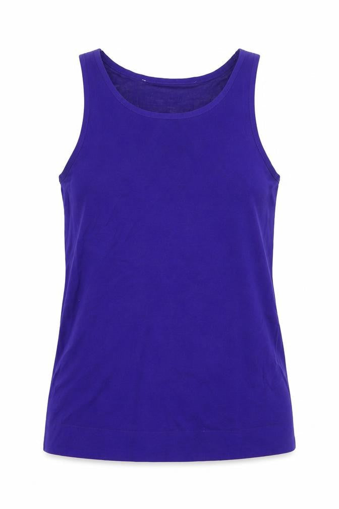 Womens UK Size XS French Connection Purple Polyester Tank