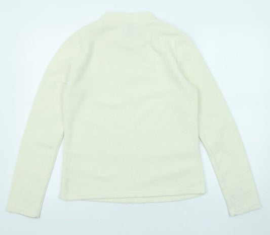 Dazy Womens Ivory Polyester Pullover Sweatshirt Size M Pullover