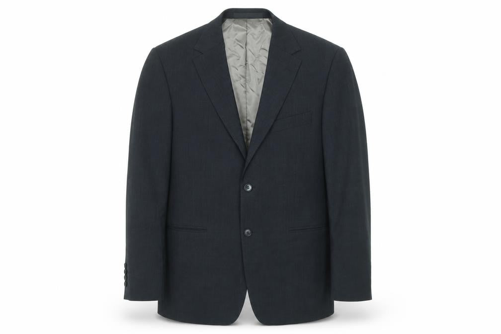 Marks and Spencer Mens Black Wool Jacket Suit Jacket Size 40 Regular
