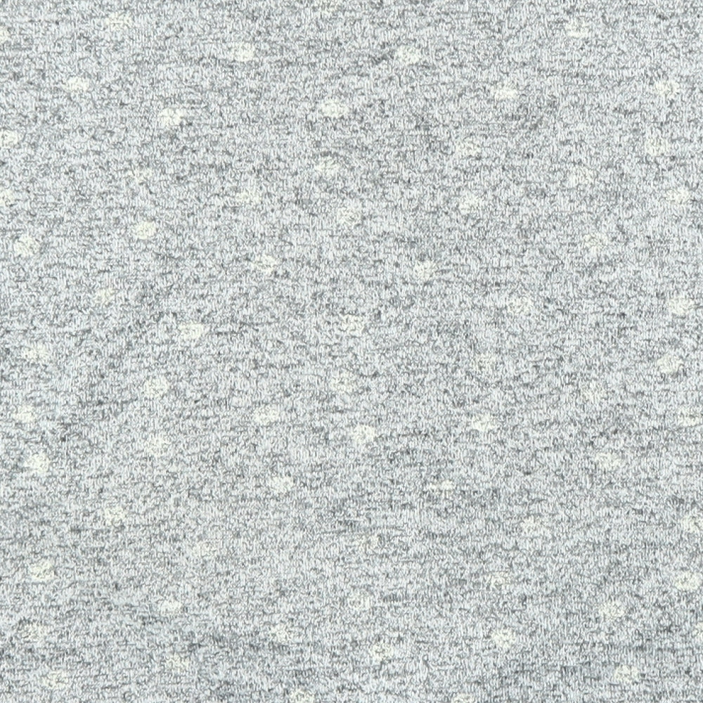 Dorothy Perkins Womens Grey Geometric Polyester Basic Blouse Size M Round Neck - Twist Detail