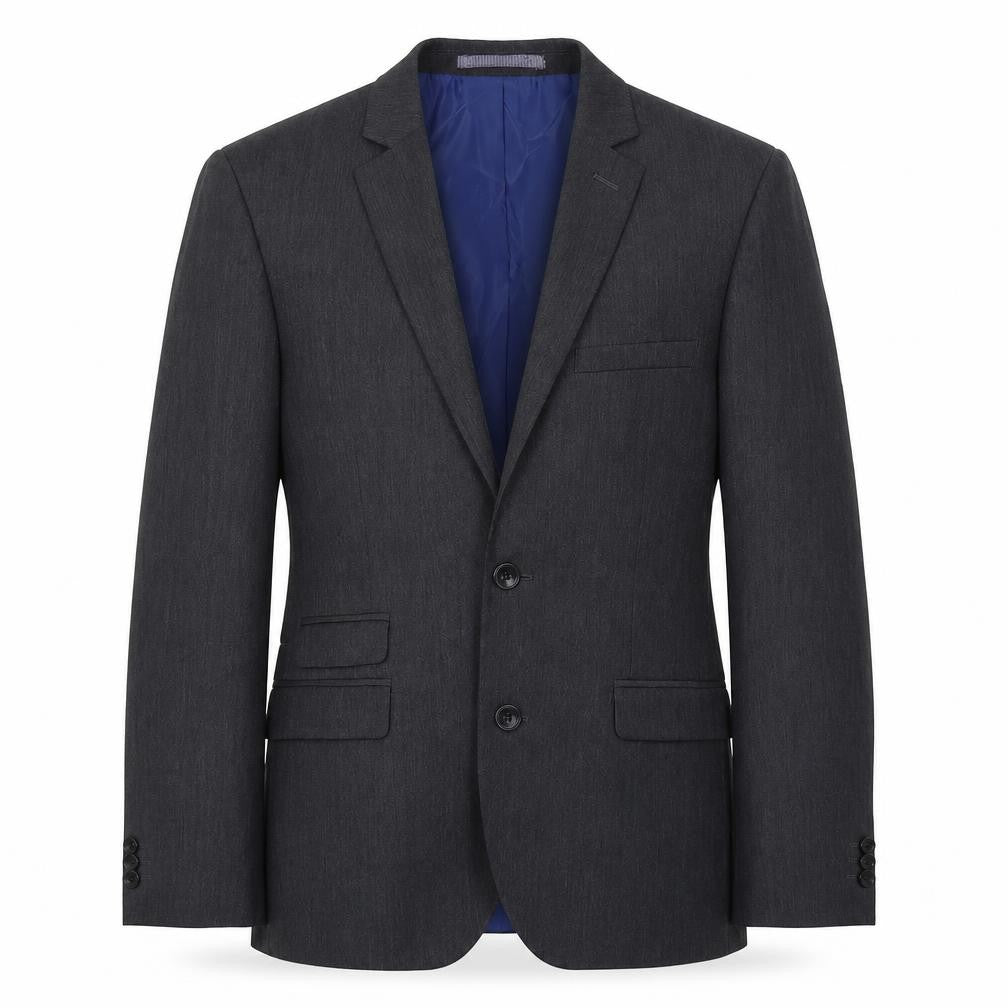 Marks and Spencer Mens Grey Polyester Jacket Suit Jacket Size 38 Regular