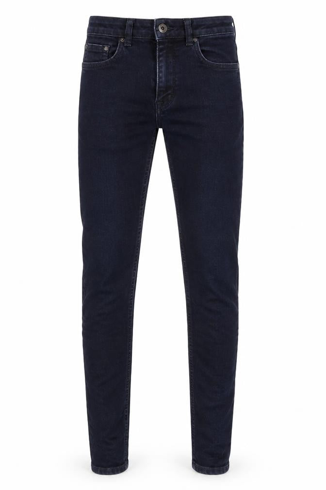 Jack Wills Mens Blue Cotton Skinny Jeans Size 28 in L30 in Regular Zip