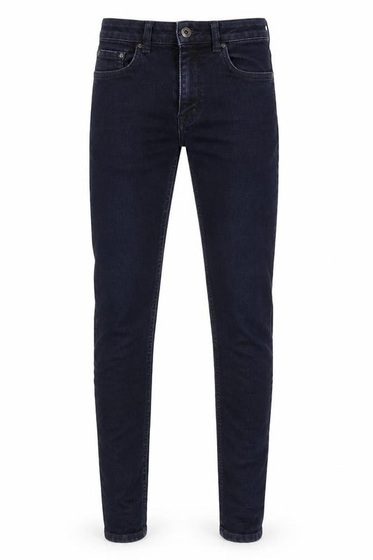 Jack Wills Mens Blue Cotton Skinny Jeans Size 28 in L30 in Regular Zip