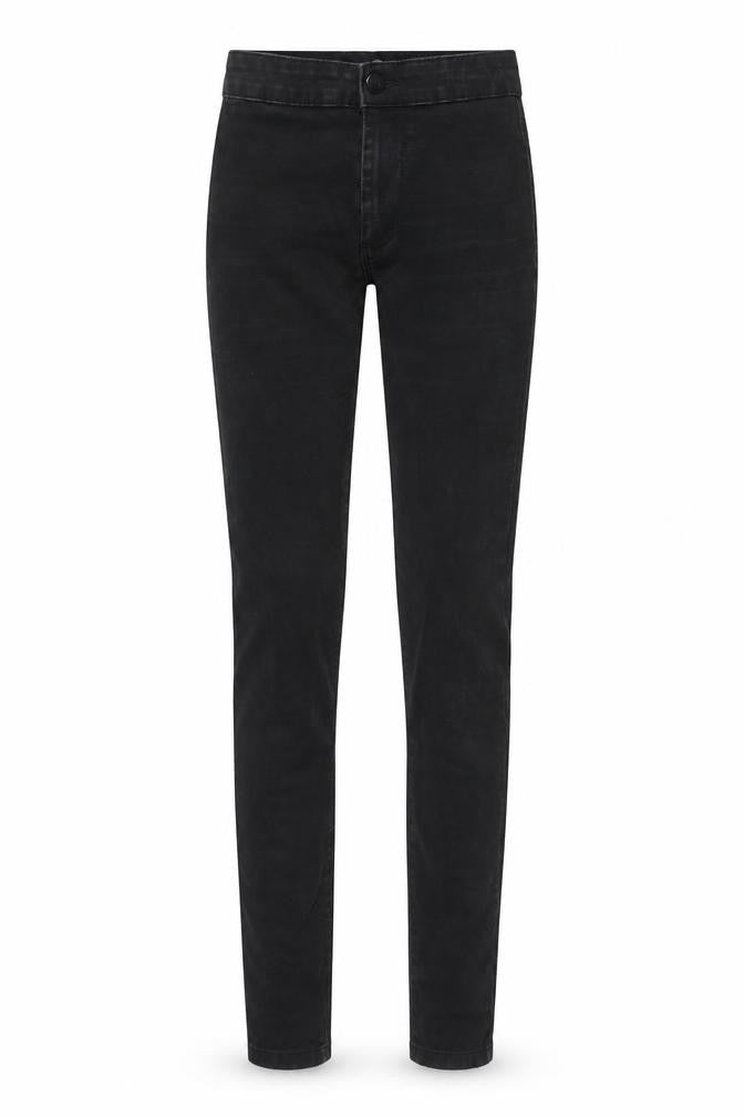 Denim & Co. Womens Black Cotton Skinny Jeans Size 4 L30 in Regular Zip