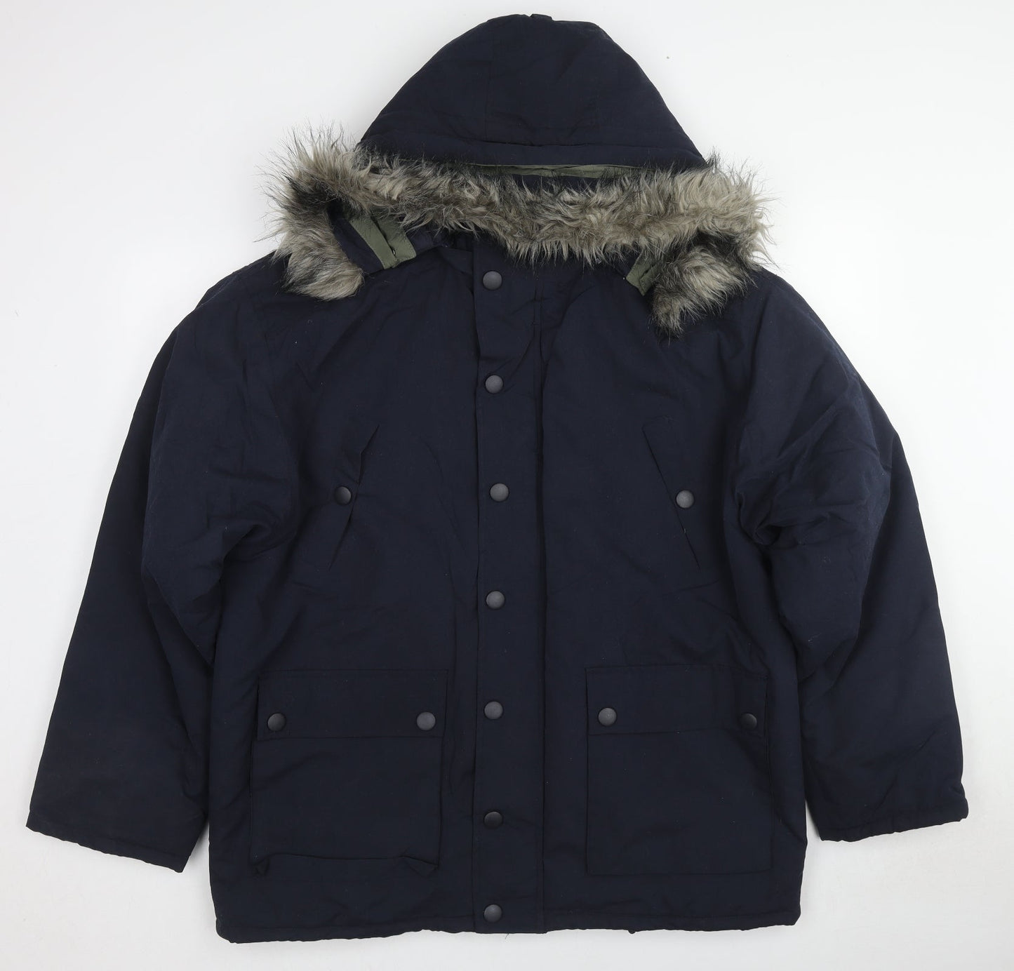 Duke Womens Blue Jacket Size L Zip