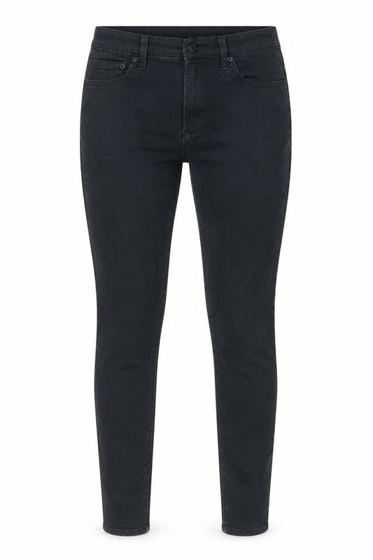 Gap Womens Black Cotton Skinny Jeans Size 30 in L30 in Regular Zip