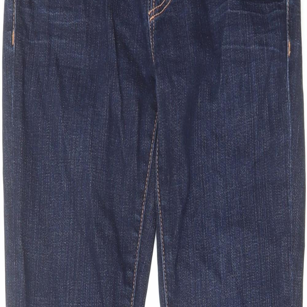 J.BRAND Womens Blue Cotton Skinny Jeans Size 26 in L28 in Regular Zip