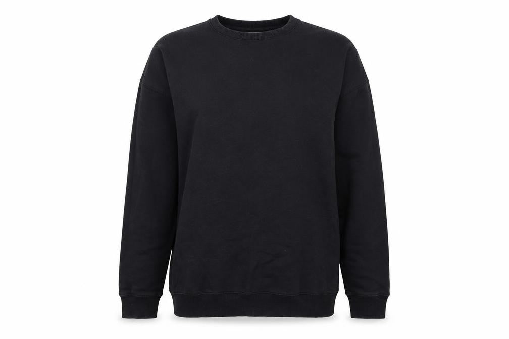 ASOS Womens Black Cotton Pullover Sweatshirt Size 10 Pullover