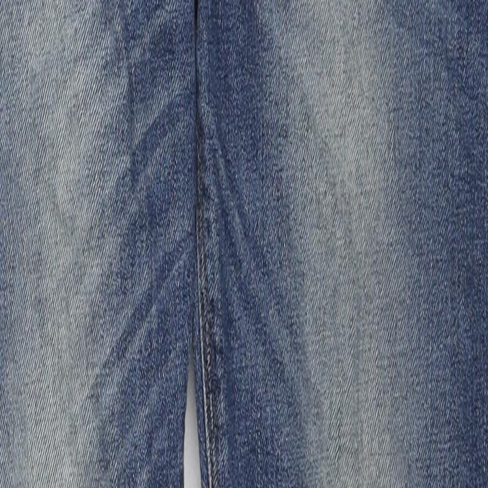 ASOS Mens Blue Cotton Skinny Jeans Size 31 in L31 in Regular Zip