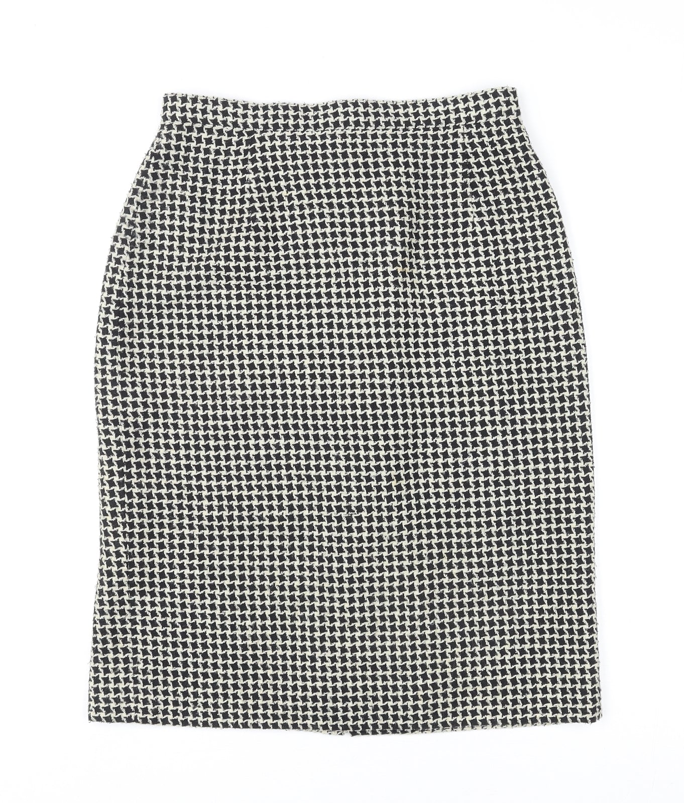 Planet Womens Multicoloured Geometric Acrylic Straight & Pencil Skirt Size 10 Zip