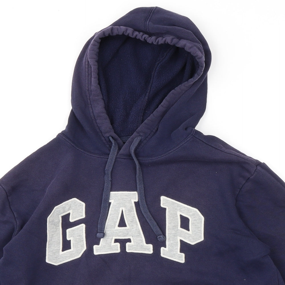 Gap Mens Blue Cotton Pullover Hoodie Size XS
