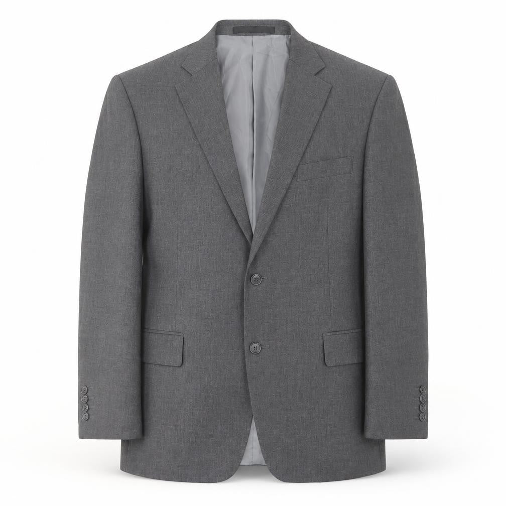 Marks and Spencer Mens Grey Polyester Jacket Suit Jacket Size 42 Regular