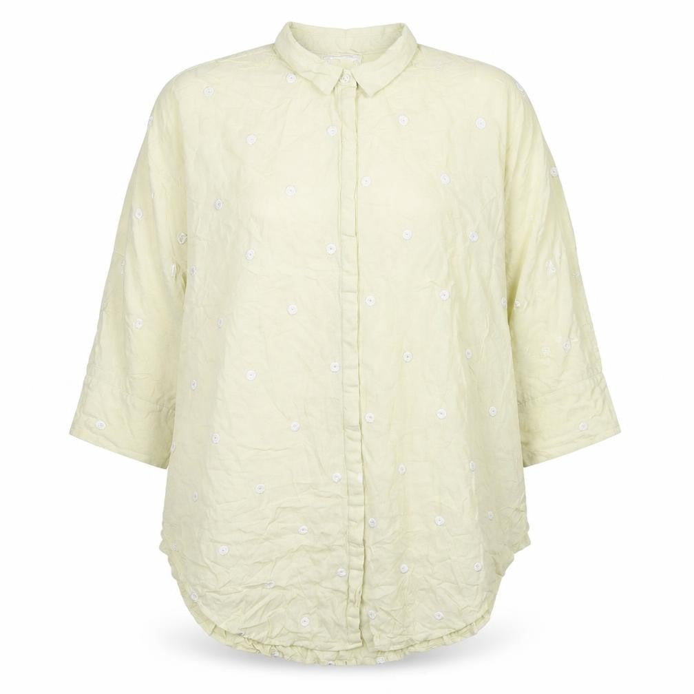 Womens UK Size M Khaadi Beige Viscose Button-Up