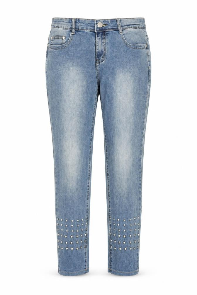 BS jeans Womens Blue Cotton Skinny Jeans Size 8 L31 in Regular Zip