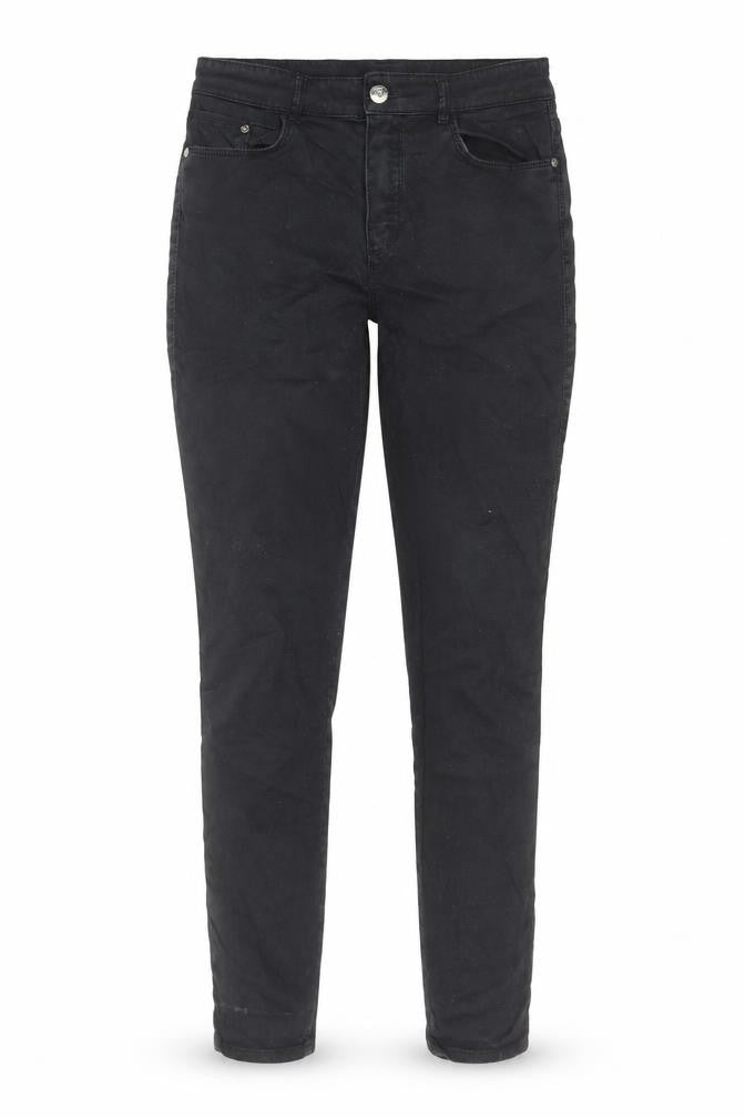Mossimo Womens Black Cotton Skinny Jeans Size 10 L29 in Regular Zip