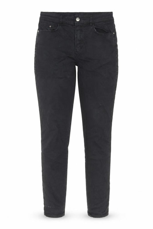 Mossimo Womens Black Cotton Skinny Jeans Size 10 L29 in Regular Zip