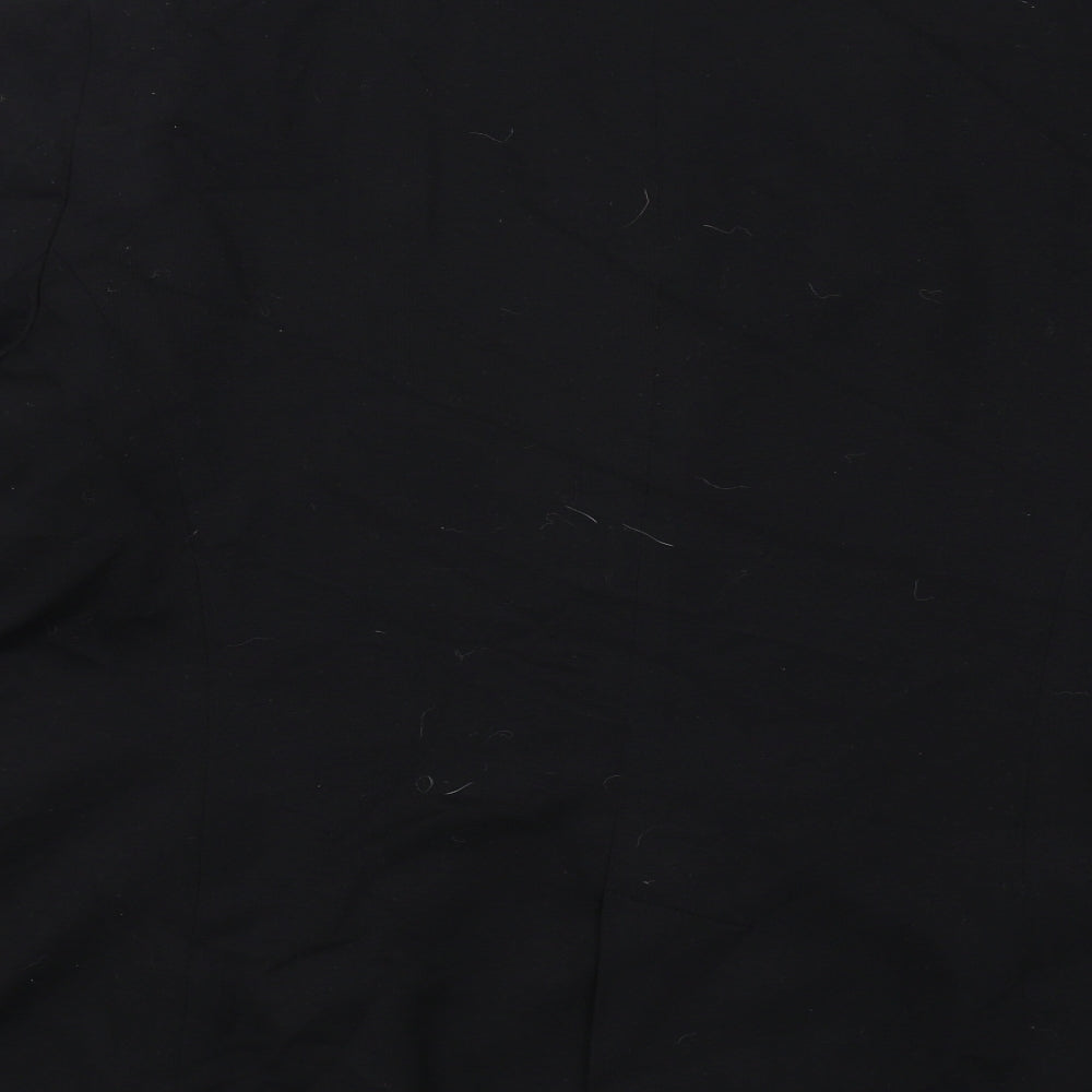 Yessica Womens Black Viscose Jacket Blazer Size L