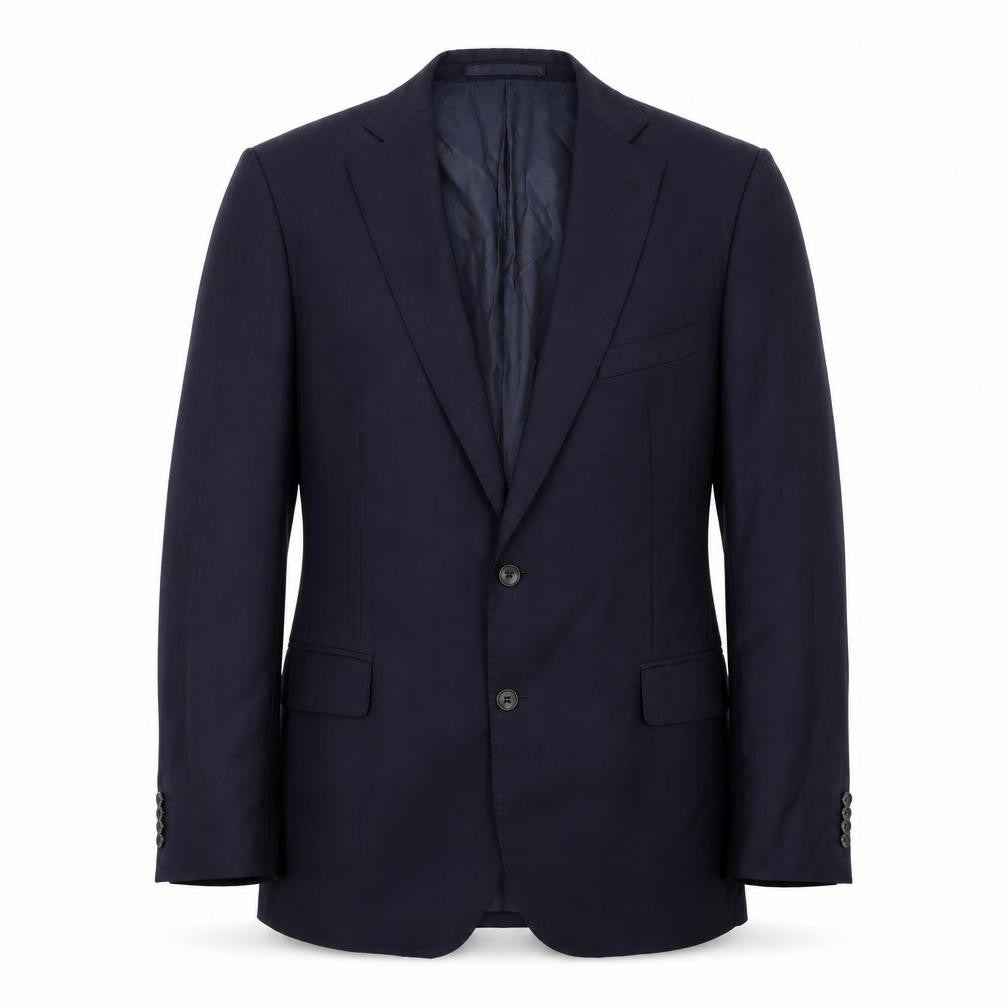 Marks and Spencer Mens Blue Wool Jacket Suit Jacket Size 42 Regular