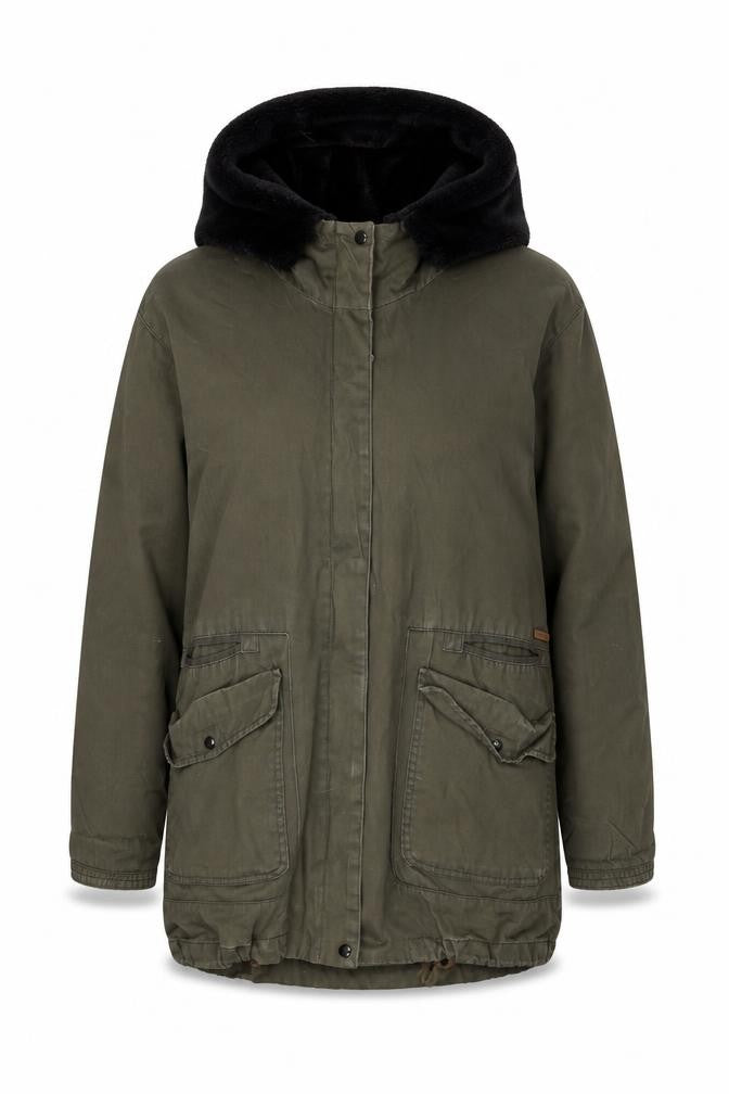 Pull&Bear Womens Green Jacket Size M Zip