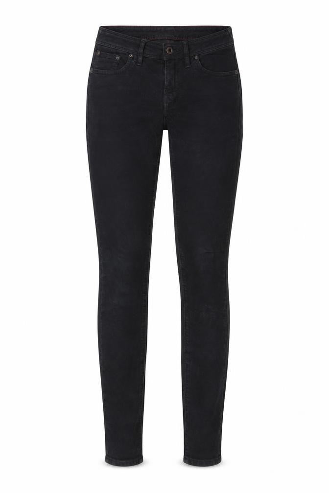 Jack Wills Womens Black Herringbone Cotton Skinny Jeans Size 26 in L32 in Regular Zip