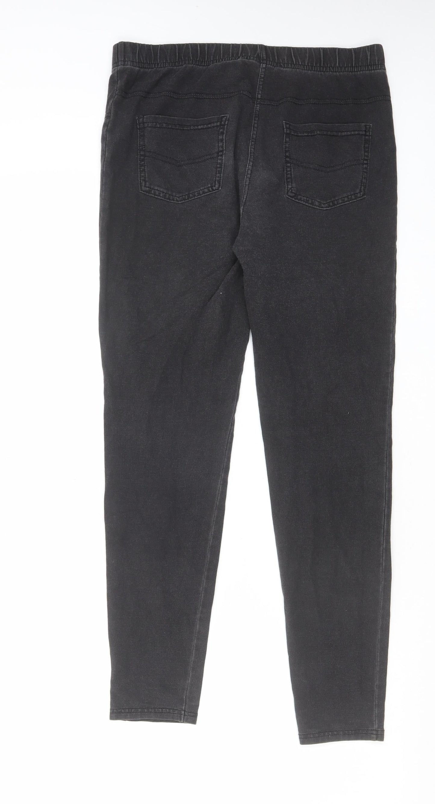 George Womens Grey Cotton Jegging Jeans Size 30 in L28 in Regular
