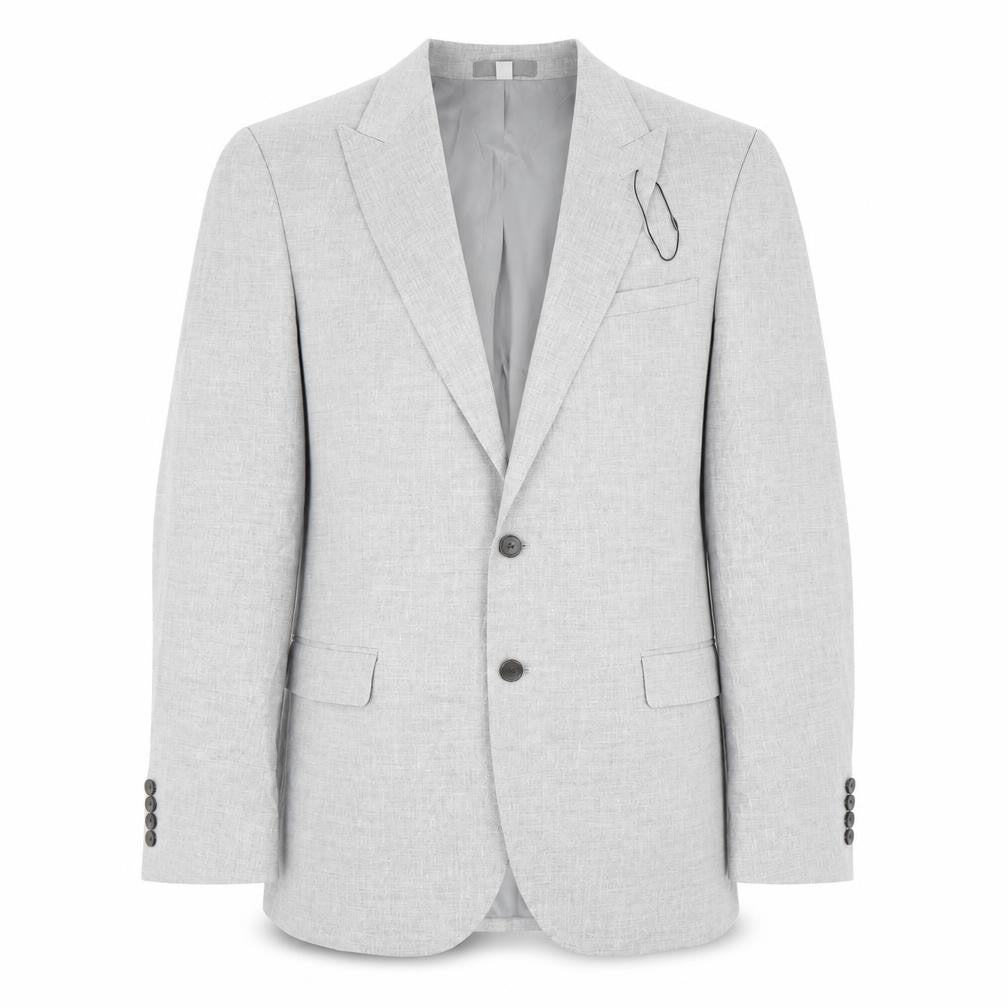 Marks and Spencer Mens Grey Polyester Jacket Suit Jacket Size 42 Regular