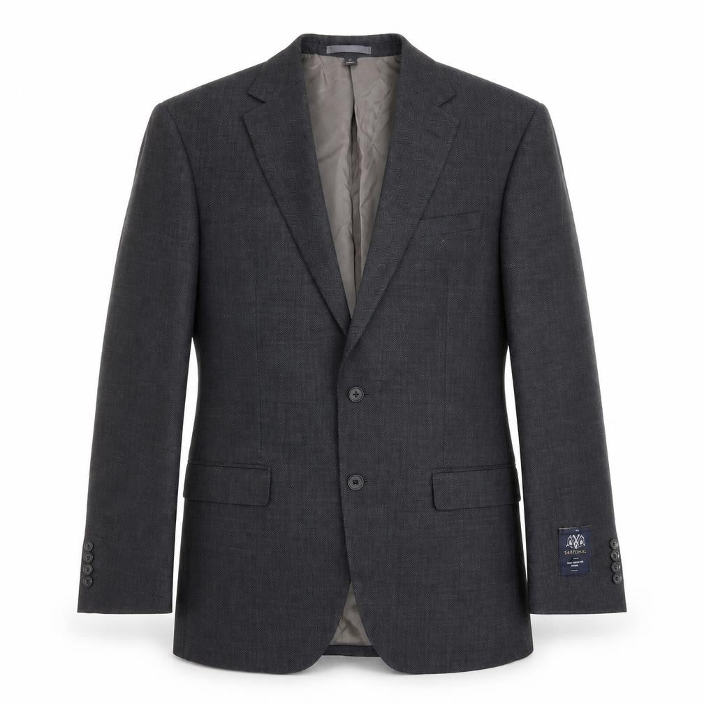 Marks and Spencer Mens Grey Wool Jacket Suit Jacket Size 40 Regular