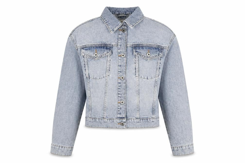 Womens UK Size 6  Jack Wills Blue Cotton Jacket