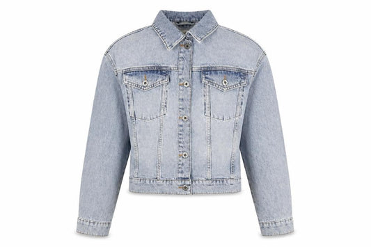 Womens UK Size 6  Jack Wills Blue Cotton Jacket