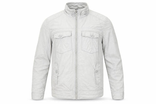 BHS Mens Grey Jacket Coat Size M Zip