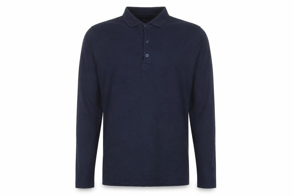 ASOS Mens Blue Cotton Polo Size XS Collared Button