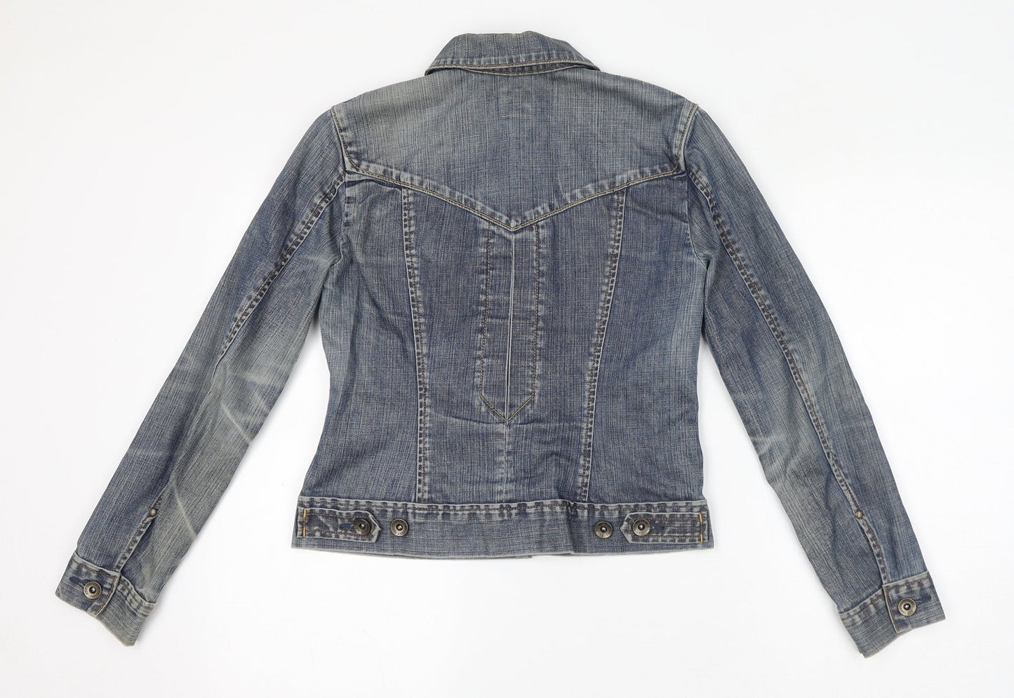 Gap Womens Blue Jacket Size XS Button