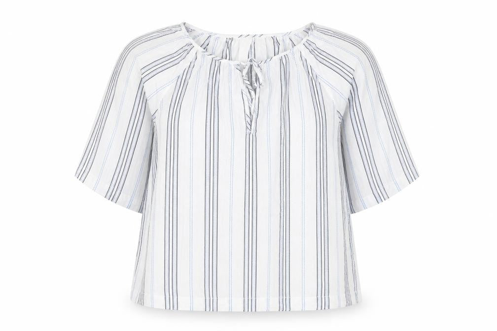 Womens UK Size S Gap White Cotton Blouse