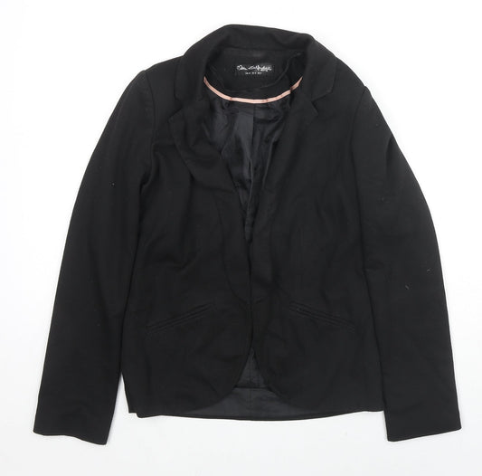 Miss Selfridge Womens Black Jacket Blazer Size 8