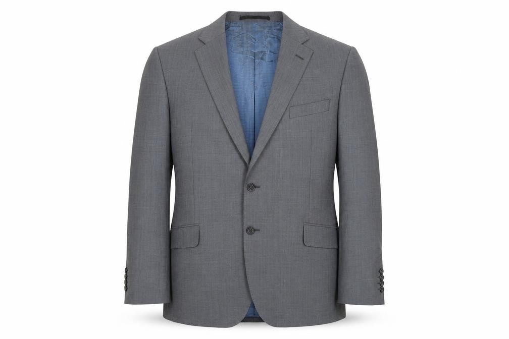 Marks and Spencer Mens Grey Wool Jacket Suit Jacket Size 42 Regular