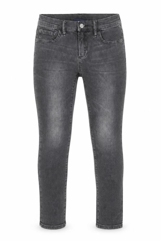 Gap Womens Grey Cotton Skinny Jeans Size 10 L24 in Regular Zip