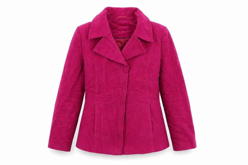 Per Una Womens Pink Jacket Size 14 Zip
