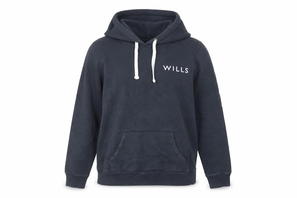 Womens UK 8 Regular Jack Wills Blue Pullover Hoodie