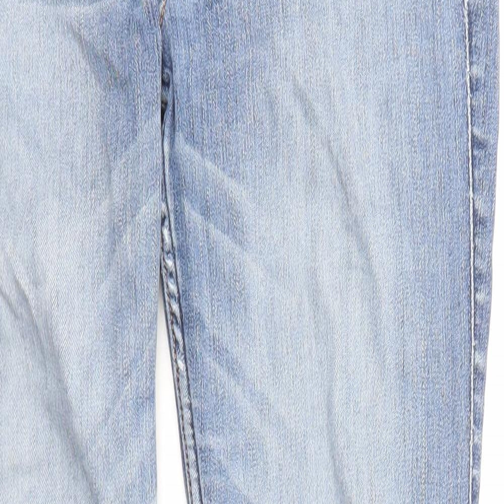 Hollister Womens Blue Cotton Skinny Jeans Size 29 in L29 in Regular Zip