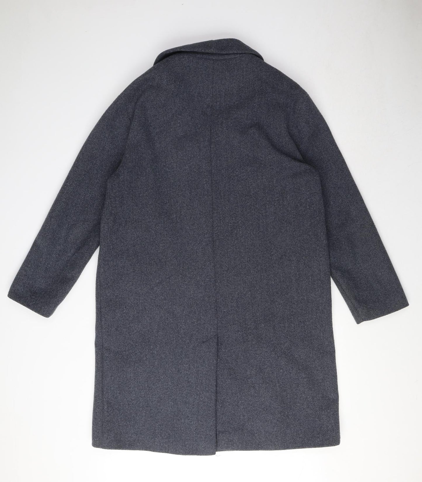 Dorothy Perkins Womens Blue Overcoat Coat Size 12 Button