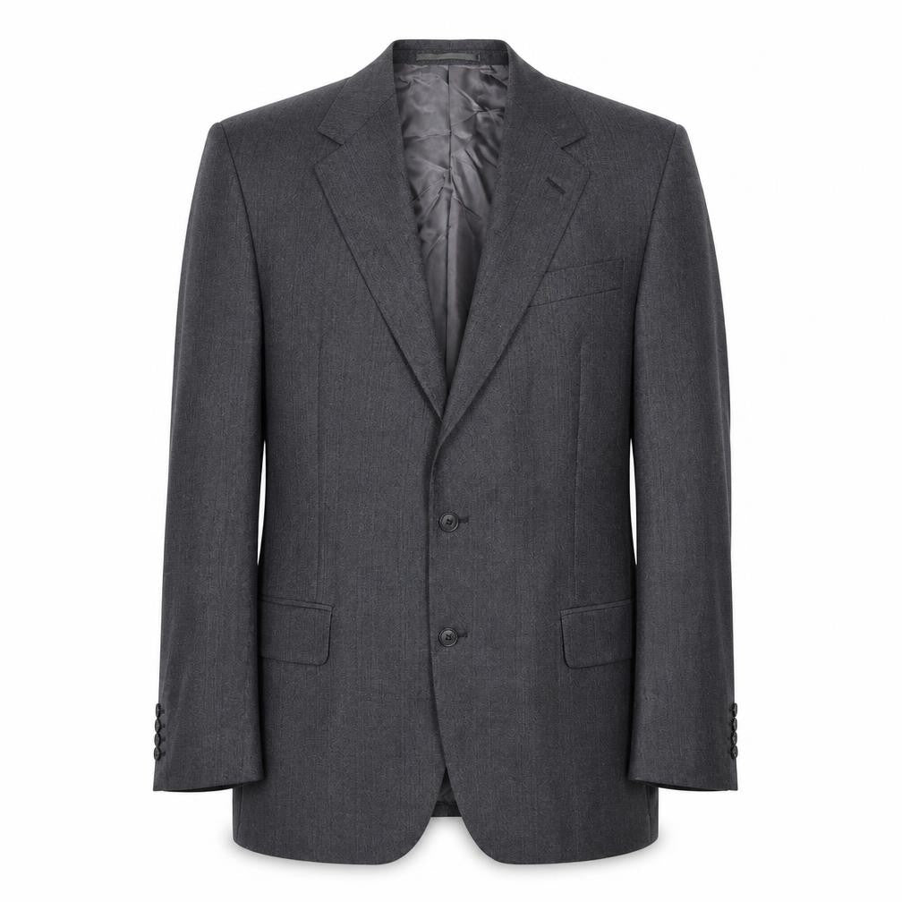 Douglas Mens Grey Wool Jacket Suit Jacket Size 44 Regular