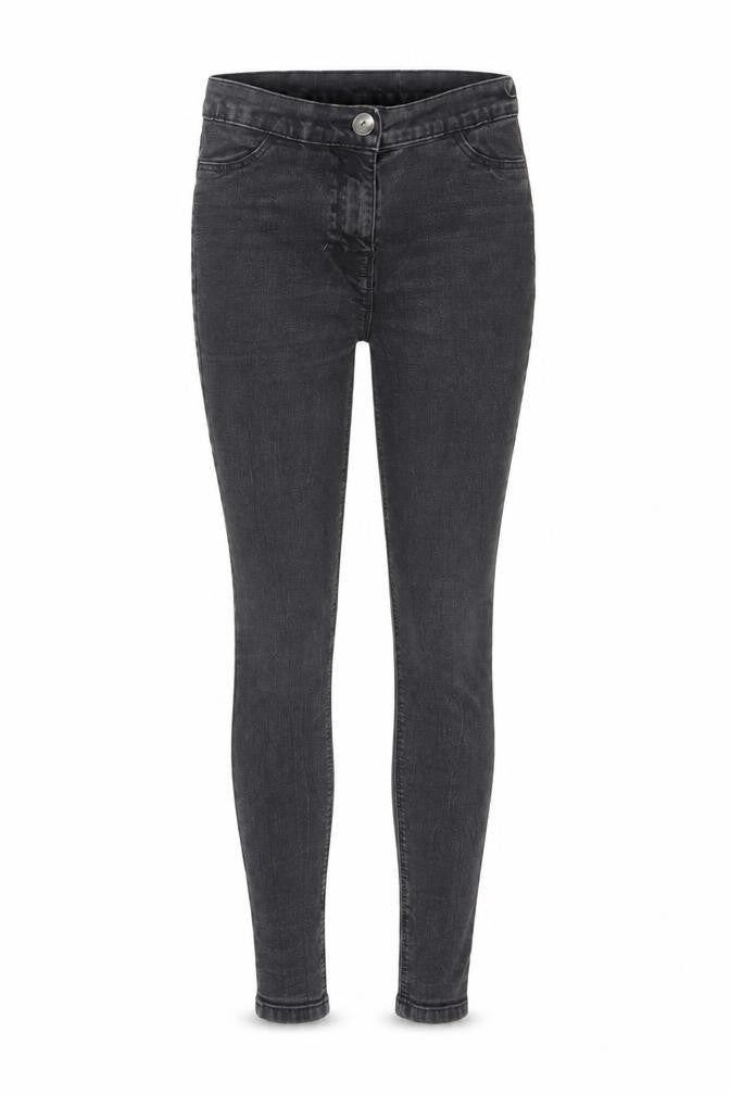 Nutmeg Womens Black Cotton Skinny Jeans Size 10 L27 in Regular Zip