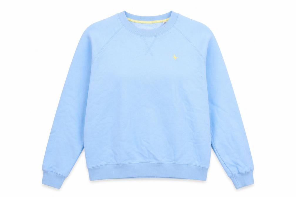 Womens UK 6 Regular Jack Wills Blue Pullover Sweatshirt